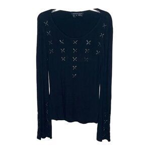 ❤️ MICHELLE NICOLE Long Sleeve Lightweight Sweatertop Size S